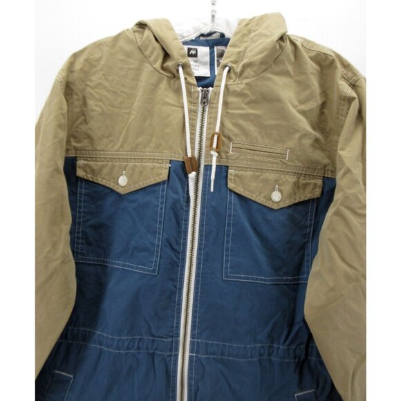 Analog Jacket Medium Brown Burton Hiking Hooded Full Zip Outdoor * - Picture 2 of 13